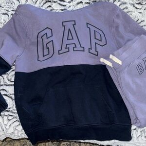 GAP Two-Tone Sweatshirt and Joggers Set